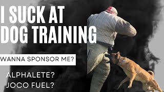 I suck at dog training! | Wanna sponsor me?