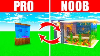 Minecraft NOOB vs. PRO: SWAPPED AQUARIUM BUILD in Minecraft (Compilation) by Sub 12,989 views 2 years ago 10 minutes, 8 seconds