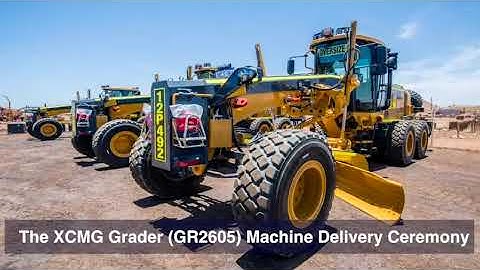 XCMG Road Construction Machine 260hp Grader Motor GR2605II