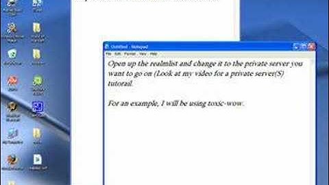 What to do if you have a realmlist problem (Vista / Mac)