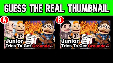 Guess The REAL SML Movie Thumbnail | SML Quiz