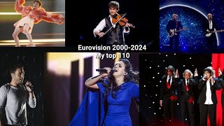 Eurovision 2000-2024 | My top 110