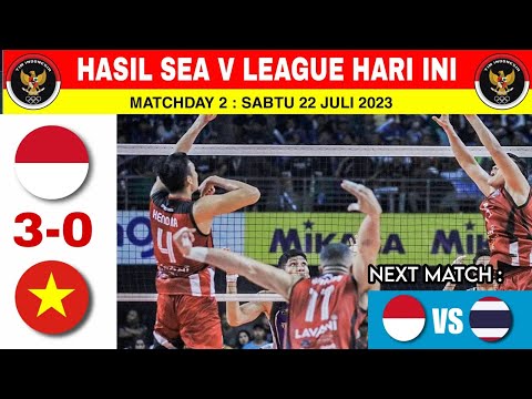Hasil Sea V League 2023 Hari Ini | Indonesia vs Vietnam | AVC Volleyball 2023