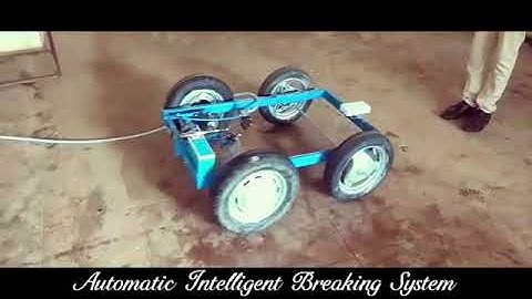 Intelligent Breaking System Final Year Mechanical Engineering Project