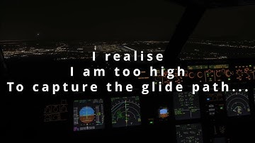 A Disasterous Approach Into Munich! Lufthansa Airbus A320