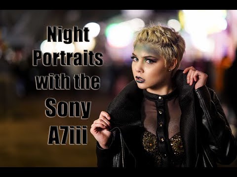 Night Portraits with the Sony A7iii- using my favorite light and modifier combination- Neo 2 & Halo
