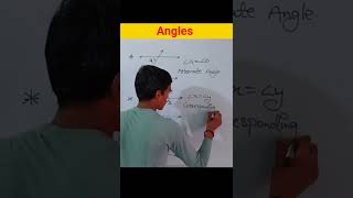 Famous Angles | Corresponding angle | Alternate angle | Co-interior angle #shorts #maths #angle #angles Profile
