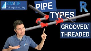 How to Create a Grooved and Threaded Pipe Type in Revit MEP (Steel Routing Preferences)