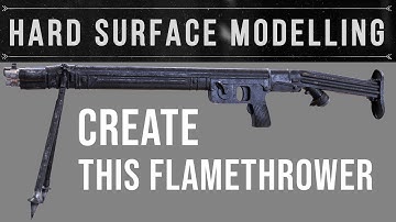 Hard Surface 3D Modelling For Film and TV - Part 16
