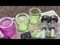 DIY solar lights for outdoor (dollar tree)