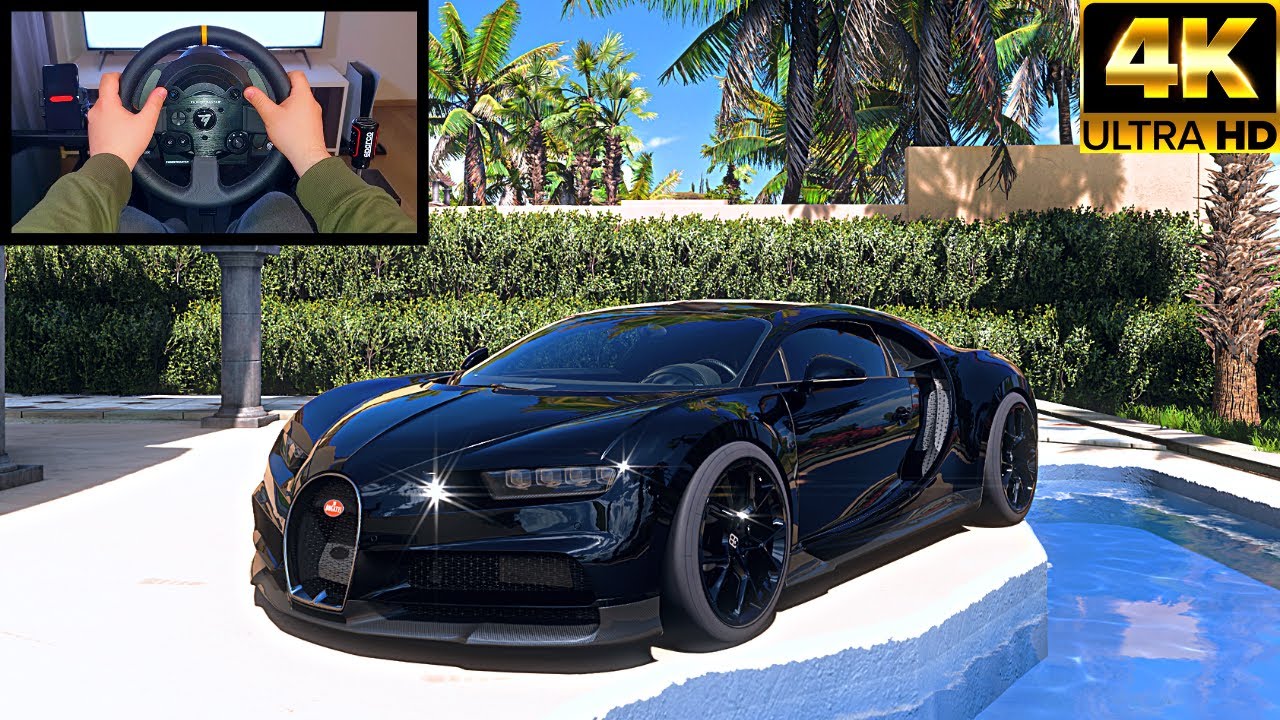 Bugatti Chiron Forza Horizon 5 Thrustmaster TX Steering Wheel