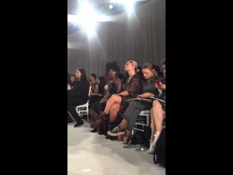 Video: Parade Of The Ecuadorian Gabriela Cadena In NYFW