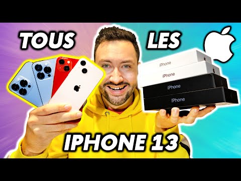 J  39 ai achet   les iPhone 13  13 Pro  Max et mini    Apple je te pardonne 