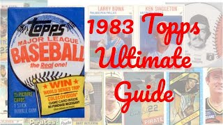 1983 Topps Baseball Cards — The Ultimate Guide