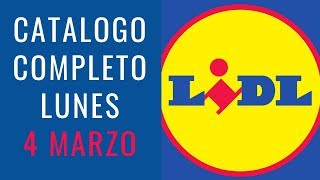 Hay una necesidad de Prescribir Debería CATÁLOGO LIDL OFERTAS DE ESTA SEMANA LUNES 4 MARZO 2019 - YouTube