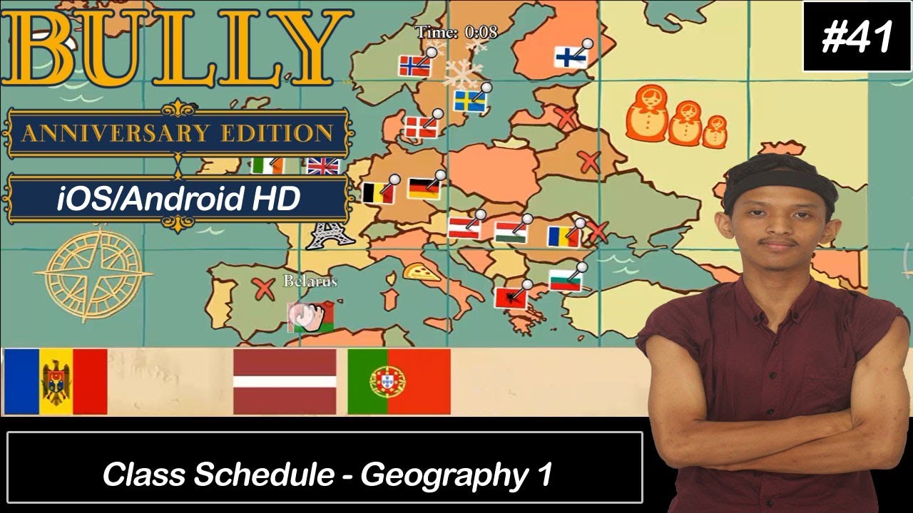 Class Schedule - Geography 1  Bully Anniversary Edition (iOS/Android) HD 