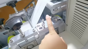 how to adjust high speed elastic band earloop mask machine 1