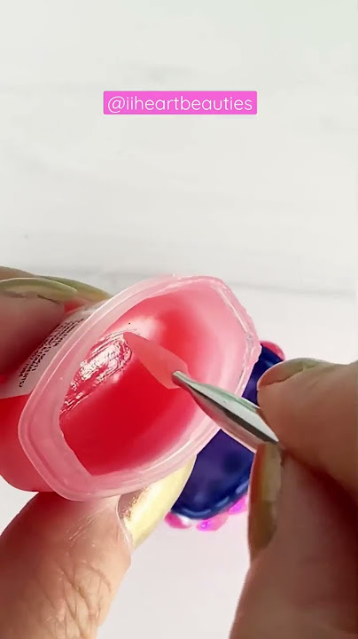 Mini Vaseline Rosy Lip Swatch #shorts #beautytips