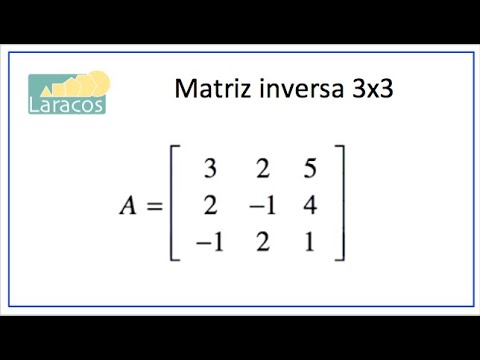 Estación Dedos de los pies gráfico Matrices: Inversa de una matriz 4X4 - YouTube