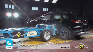 Euro NCAP Crash & Safety Tests of Audi Q4 e-tron 2021