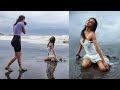 Natural Light Black Sand Beach Photoshoot, Using RF 28-70mm F2 Lens