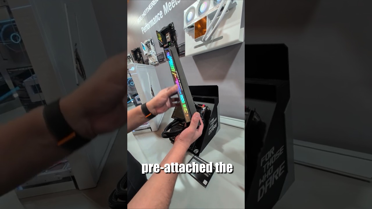 Компания Asus создала самую стильную систему жидкостного охлаждения, которую вы когда-либо видели...