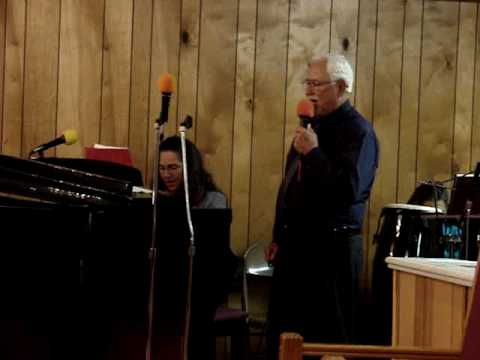 Bro Harmon singing a Easter song-Gone