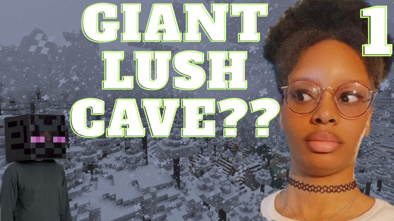 COOL LUSH CAVE JUST FOR ME??? (new build) l minecraft 1