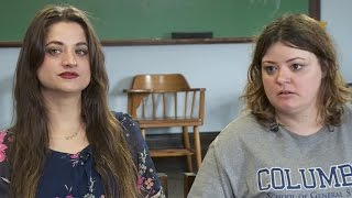 Sisters separated at birth meet in college writing class