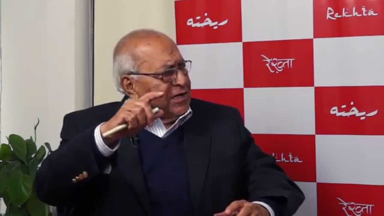 Gopi Chand Narang Interview at Rekhta Studio_Part-1