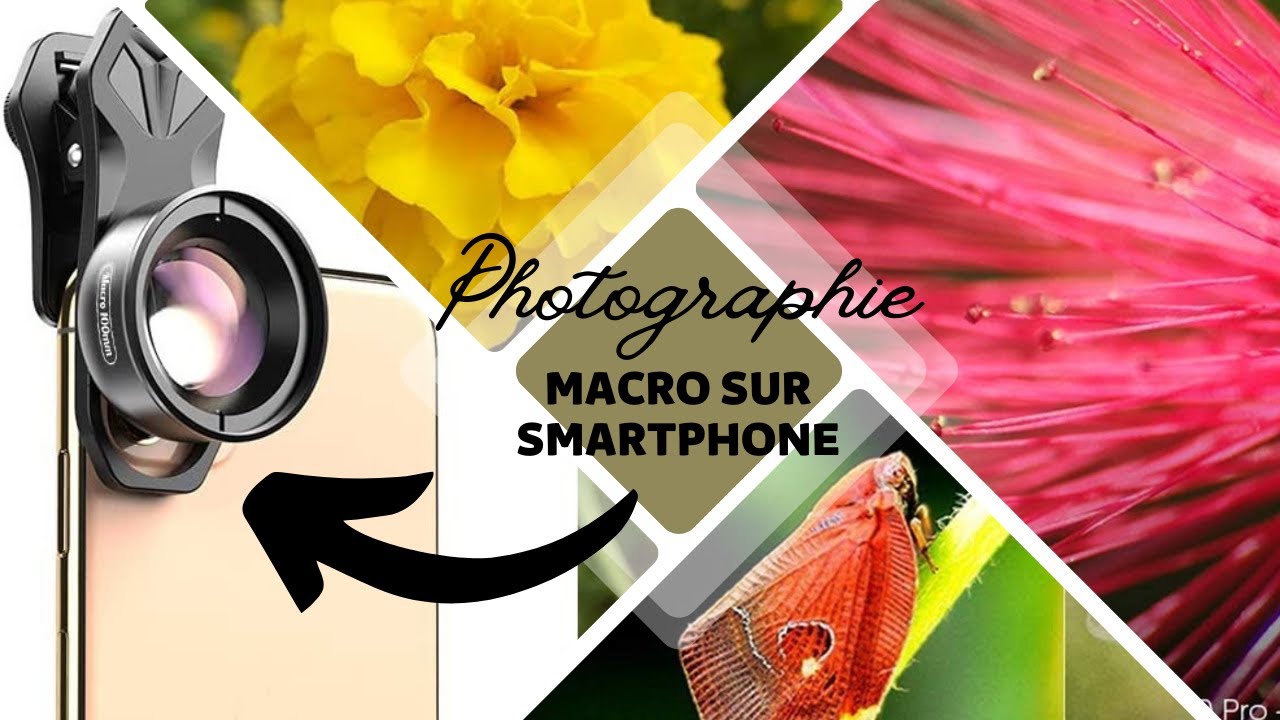 📷 Test du meilleur OBJECTIF MACRO HD Universel à Clipser pour