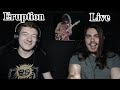 College Students' FIRST TIME Hearing - Eruption Solo Live | Van Halen Reaction