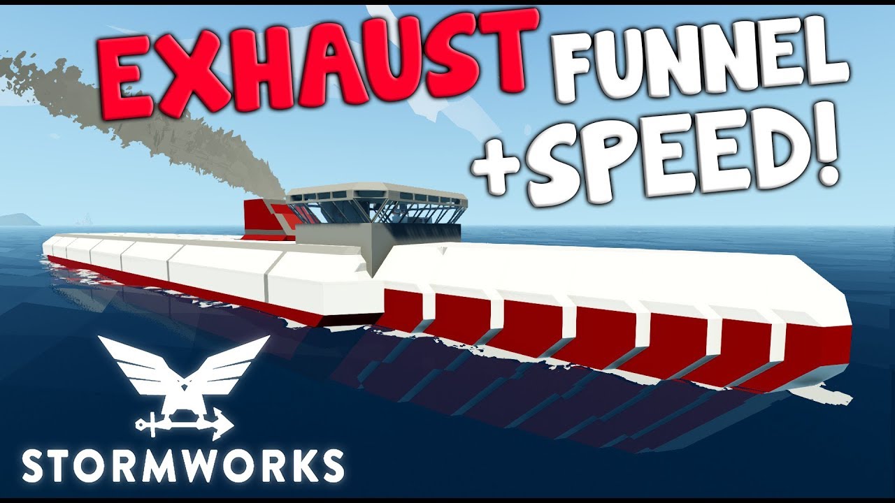 MORE SPEED! Stormworks Build and Rescue Build Part 7 YouTube