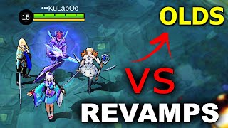 ALL REVAMP HEROES vs OLD | REVAMP HEROES COMPARISON | MOBILE LEGENDS