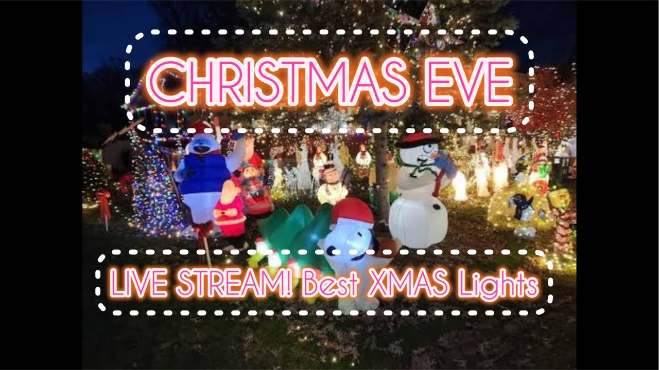 Christmas Eve BEST Christmas Lights! Traverse Lights!  