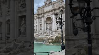 Trevi Fountain in Rome , Italy . rome beautiful fountain