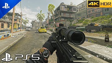 (PS5) Modern Warfare III Favela Beta Gameplay | ULTRA Realistic Graphics [4K 60FPS HDR] Call of Duty