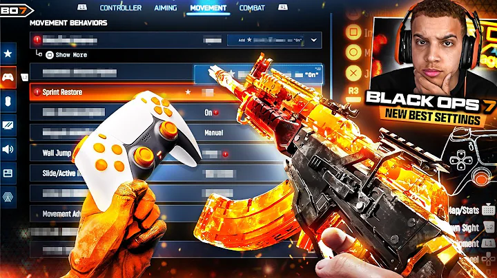 New BEST BLACK OPS 7 SETTINGS! (BO7 Movement, Aim, Audio + Controller Settings)