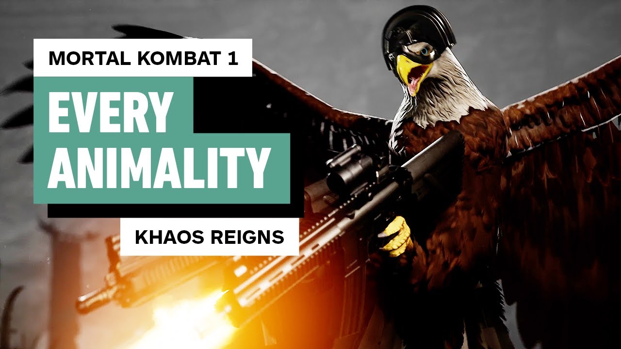 Mortal Kombat 1: Khaos Reigns - All Animalities (4K) - YouTube