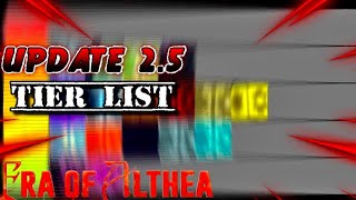 (UPDATE 2.5) The BEST PvP Snap Tier List For Era of Althea!