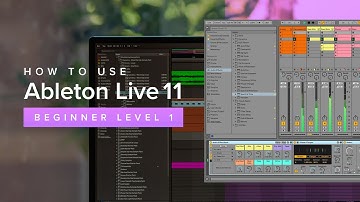 Ableton Live 11 For Beginners Level 1 Tutorial - Creating a Drum Beat