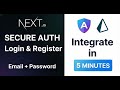 Next.js | Auth.js Login: Email & Password in 5 Minutes! ⚡️🔑 | Prisma ORM | Postgres SQL