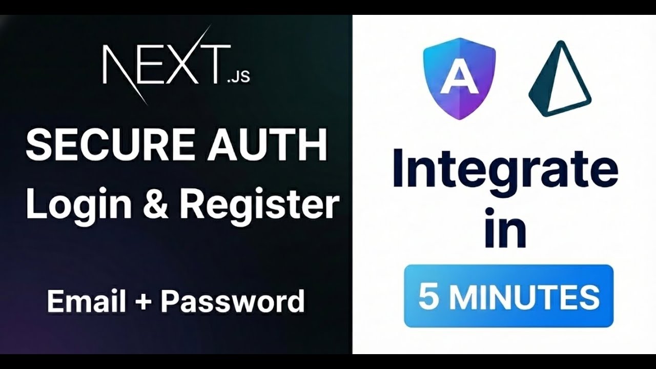 Next.js | Auth.js Login: Email & Password in 5 Minutes! ⚡️🔑  | Prisma ORM | Postgres SQL