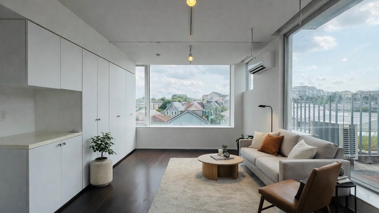 Балкон на крыше больше, чем квартира?! | Тур по квартире в Японии 【34,96 м²】 #livinginjapan