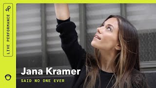 Jana Kramer, "Said No One Ever": Stripped Down