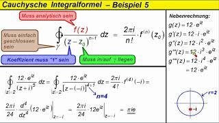 Cauchy Integralformel ►Beispiel 5