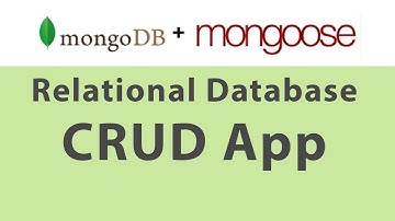 Mongoose Essentials - CRUD App for Relational Database