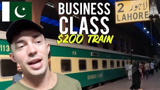 $200 OVERNIGHT TRAIN to Lahore (we had our own cabin) ??