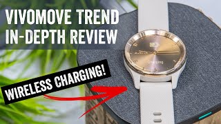 Garmin Vivomove Trend Review: First Garmin Wireless Charging Watch!