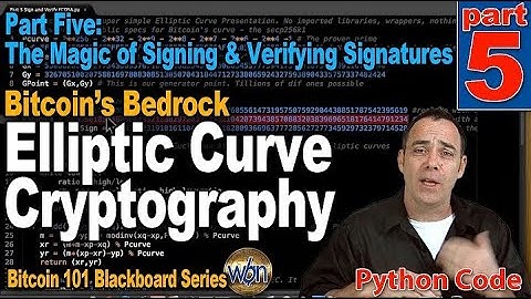 Bitcoin 101 - Elliptic Curve Cryptography - Part 5 - The Magic of Signing & Verifying